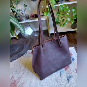 Portland Leather Medium August Coldbrew Pebble Premium Tote